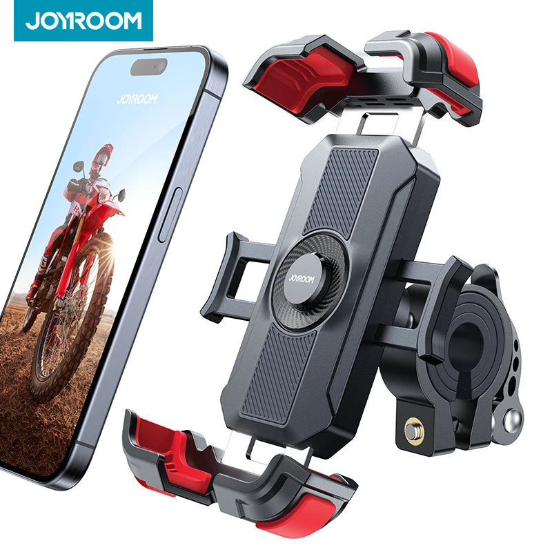 Joyroom 360° Rotating Motorcycle and Bicycle Phone Mount for Handlebar Use