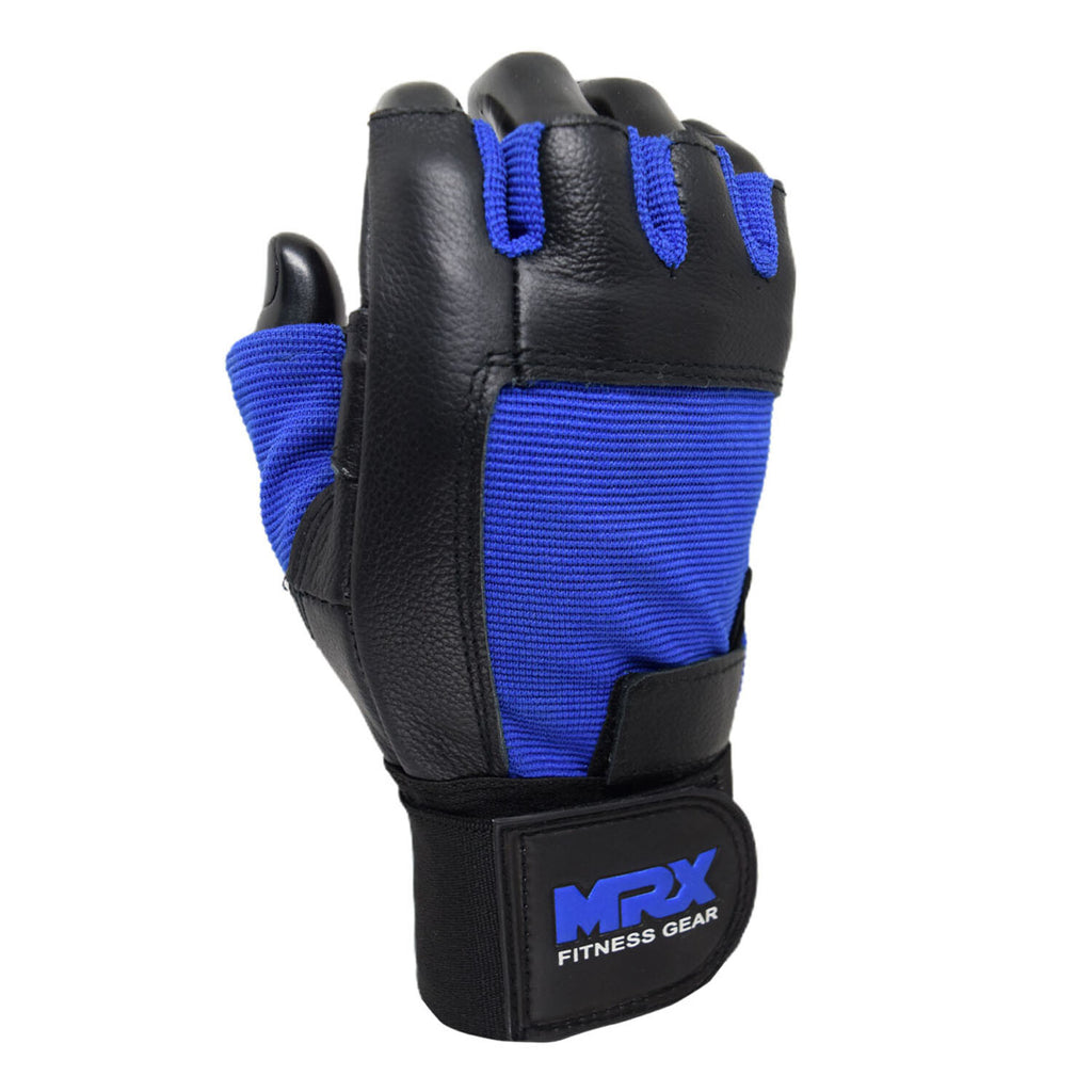 Men's Weight Lifting Gloves with Wrist Support for Enhanced Grip and Fitness Training - MRX