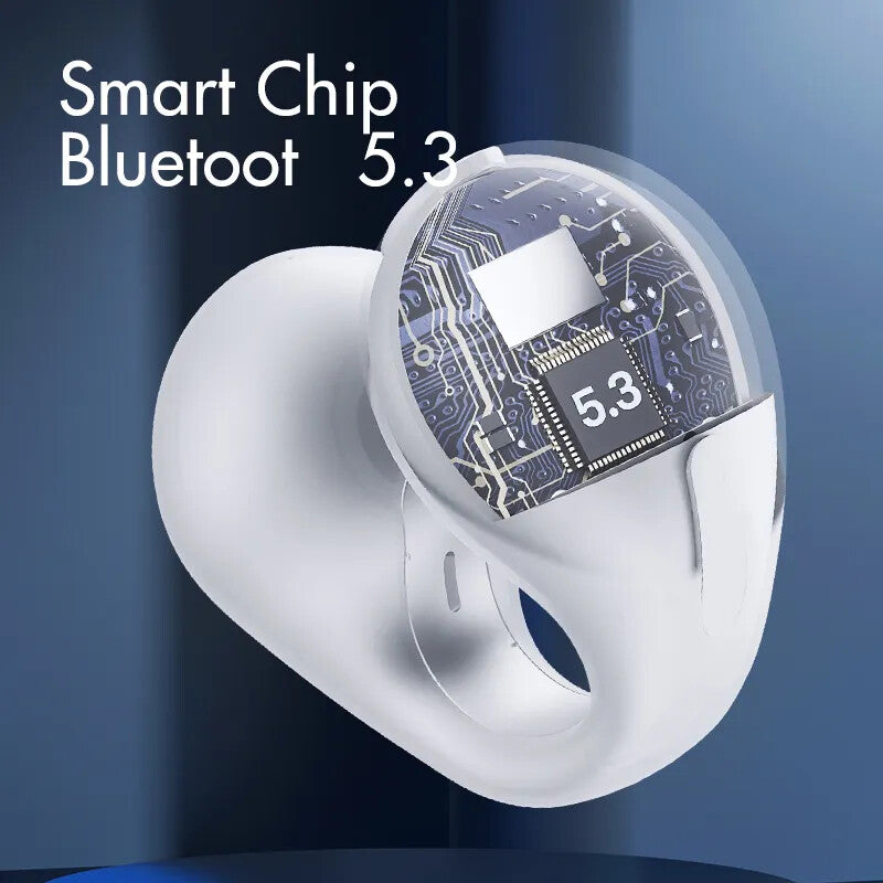 Bluetooth 5.3 Wireless Earbuds with Bone Conduction Technology for Sports Use