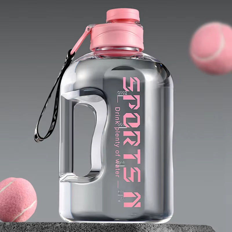 2.7L/1.7L Insulated Water Bottles with Straw - Leakproof Fitness Bottles for Gym, Travel, Hiking, and Camping for Men and Women