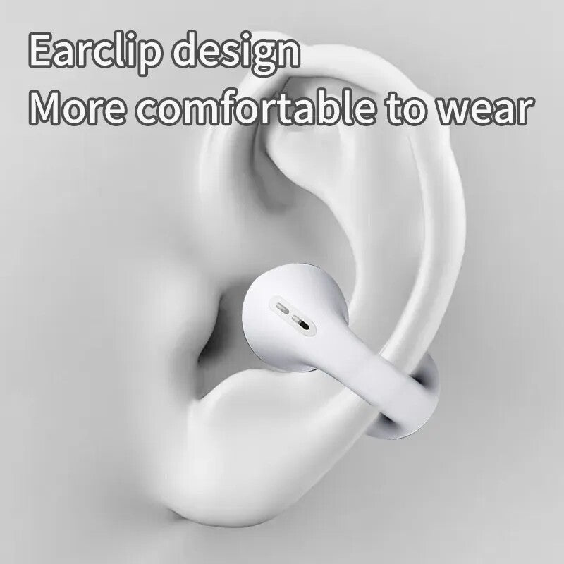 Bluetooth 5.3 Wireless Earbuds with Bone Conduction Technology for Sports Use