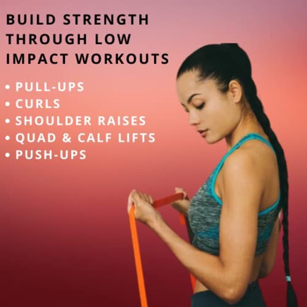 41-Inch Continuous Loop Resistance Bands | Pull-Up Assist Bands (5-450 lbs | Levels #1 to #6)