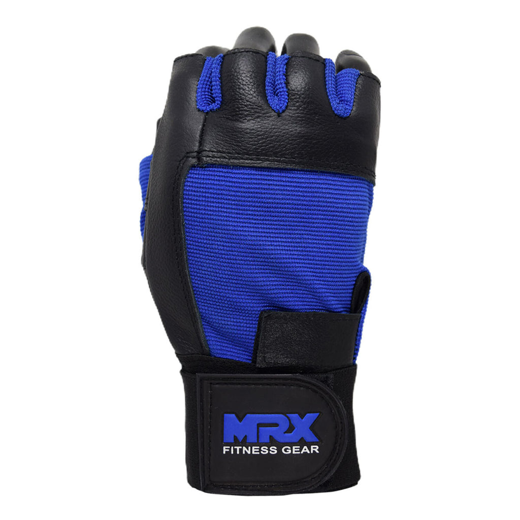 Men's Weight Lifting Gloves with Wrist Support for Enhanced Grip and Fitness Training - MRX