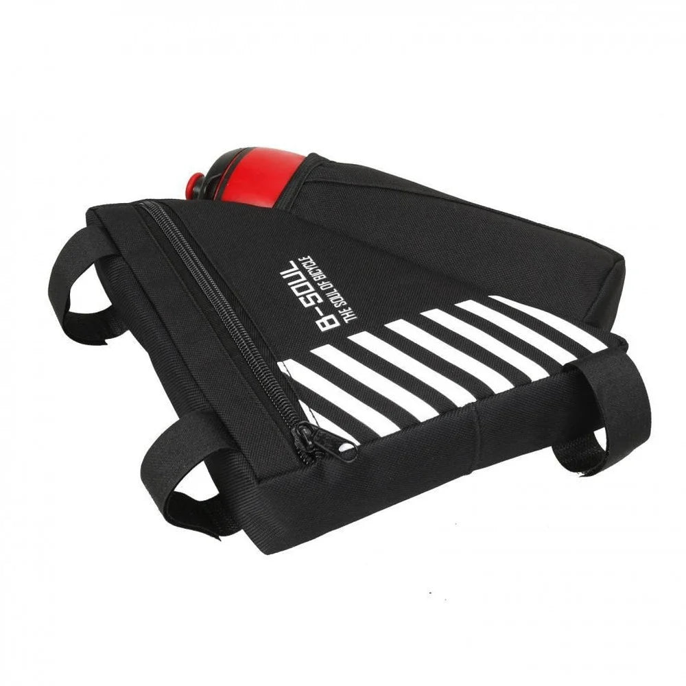 Triangle Bicycle Frame Bag - 2021 Waterproof Storage for Mobile Phones and Water Bottles, Ideal for MTB Cycling