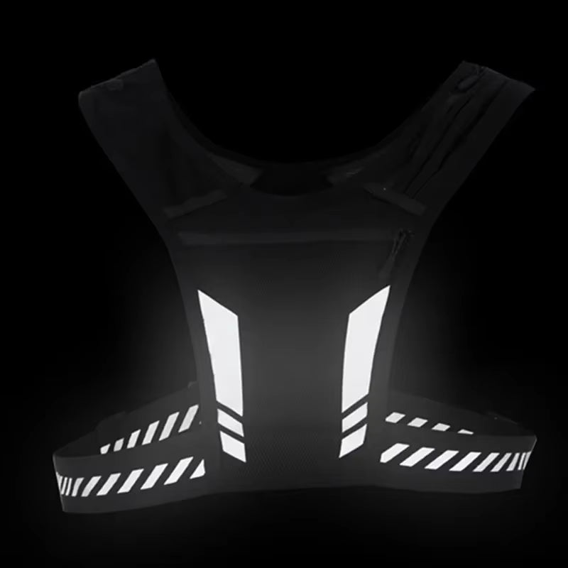 Lightweight Hydration Vest with Phone Pocket and Water Bottle Holder for Outdoor Activities, Cycling, and Hiking