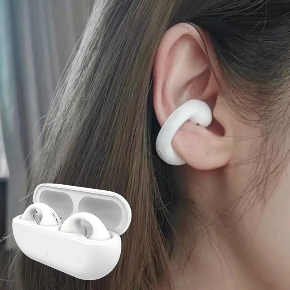 Bluetooth 5.3 Wireless Earbuds with Bone Conduction Technology for Sports Use