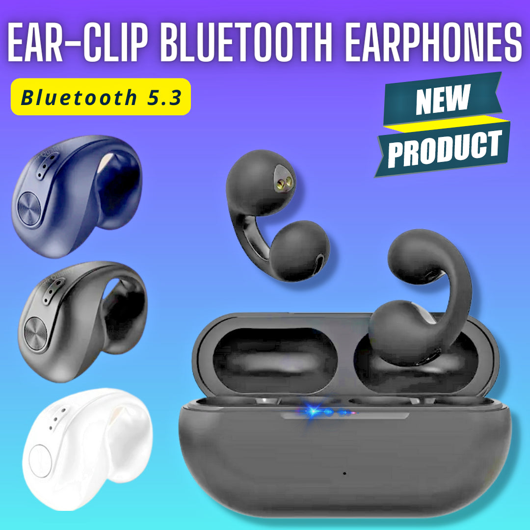 Bluetooth 5.3 Wireless Earbuds with Bone Conduction Technology for Sports Use