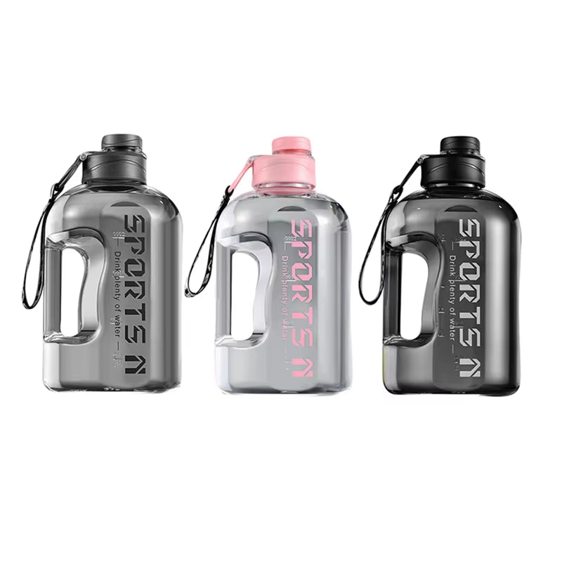 2.7L/1.7L Insulated Water Bottles with Straw - Leakproof Fitness Bottles for Gym, Travel, Hiking, and Camping for Men and Women