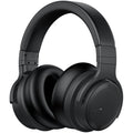 Active Noise Cancelling Wireless Bluetooth Over-Ear Headphones with Microphone, Deep Bass, Comfortable Protein Earpads, 30 Hours Playtime, Ideal for Travel and Work - Black