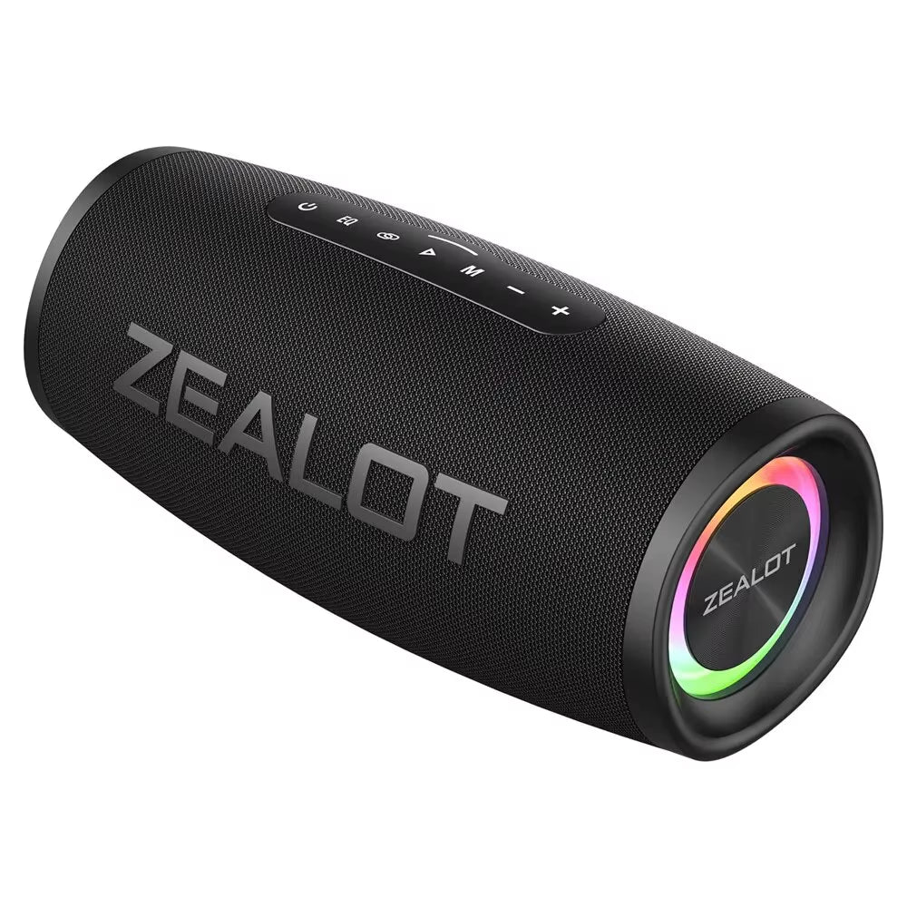S56 40W Bluetooth Speaker with Enhanced Bass and IPX6 Waterproof Rating for Outdoor and Camping Applications