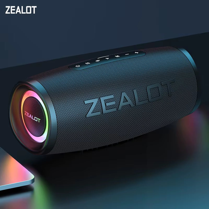 S56 40W Bluetooth Speaker with Enhanced Bass and IPX6 Waterproof Rating for Outdoor and Camping Applications