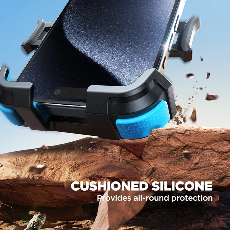 Joyroom Ultra-Stable Motorcycle and Bicycle Phone Mount - Premium Handlebar Clamp for Scooters and Bikes