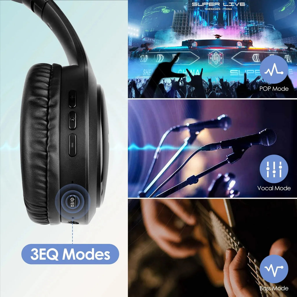 Wireless Foldable Bluetooth Headphones