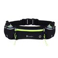 Marathon Trail Running Waist Pack for Men and Women - Dual Pocket Fanny Pack for Phone and Water Bottle Fitness Belt