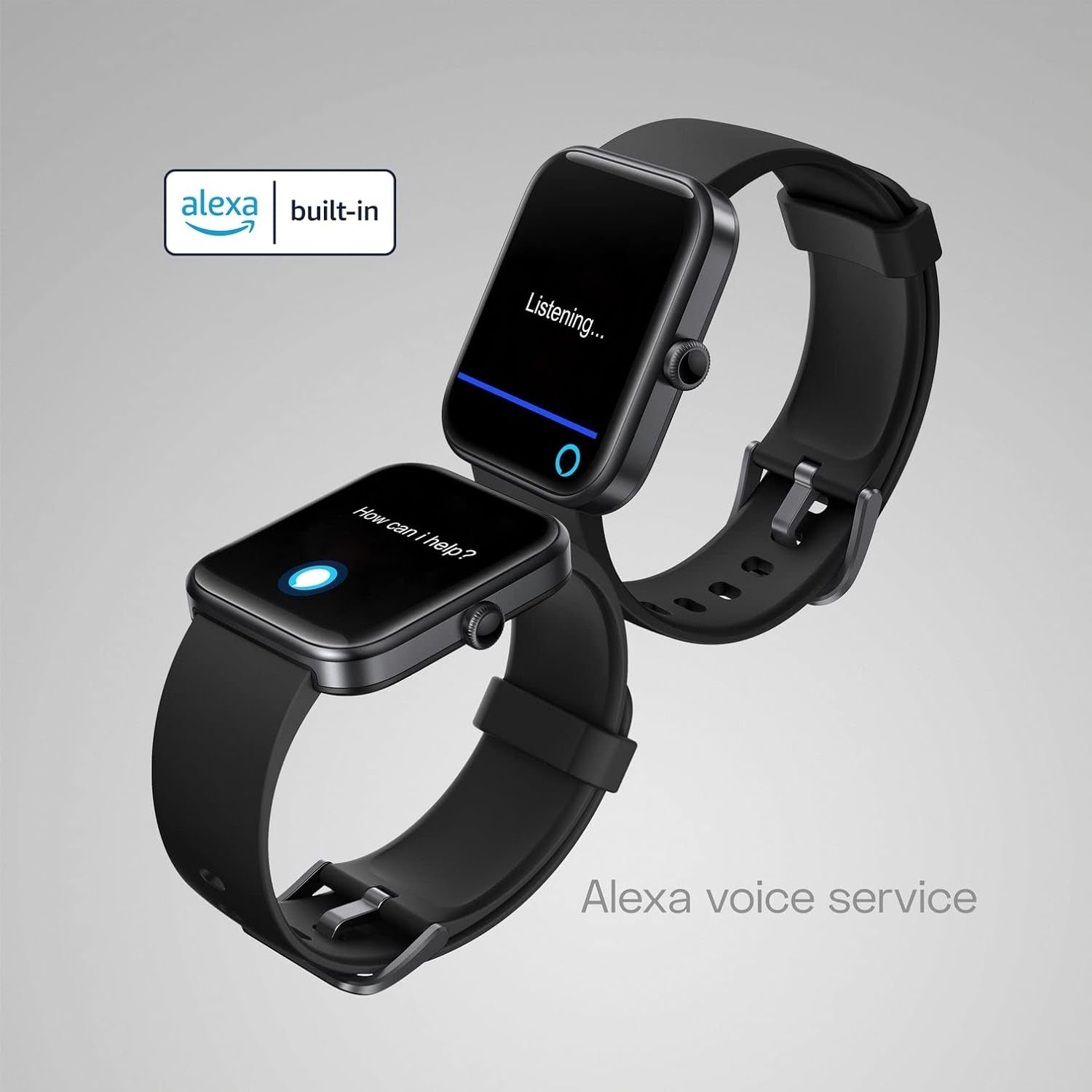 Cubitt Ct2Pro Series 3 Smart Watch - 1.69" Touch Screen, Fitness Tracker with Alexa Integration, Bluetooth Calling, Blood Oxygen Monitoring, Heart Rate and Stress Tracking, Sleep Analysis, Waterproof Design, Step Counter