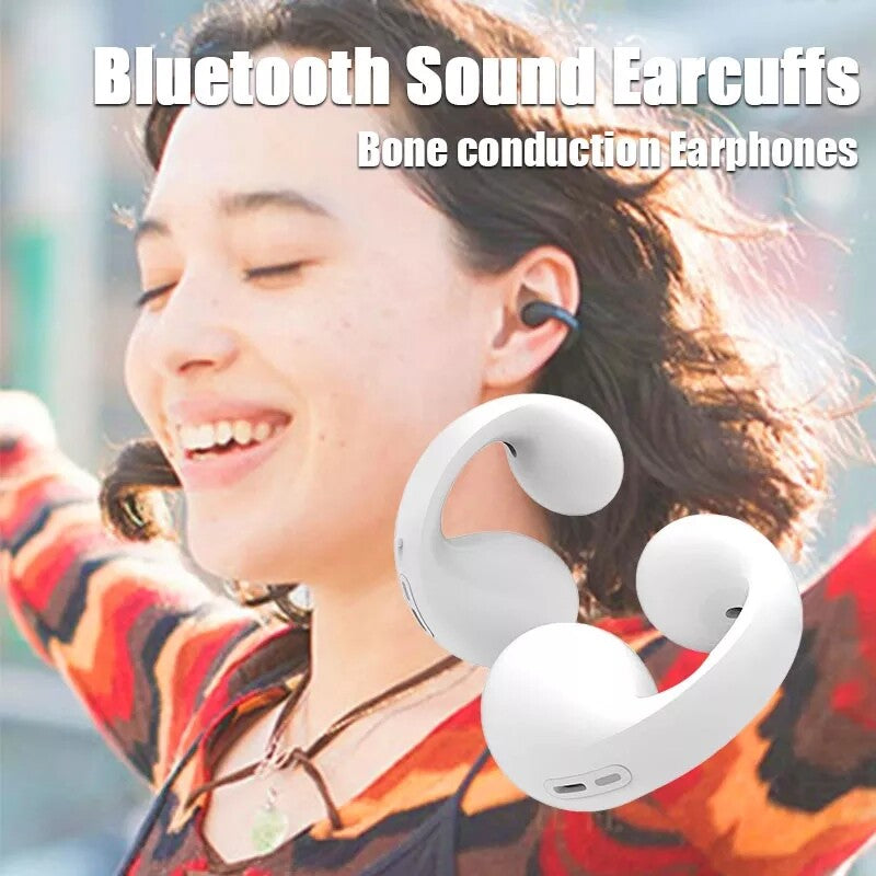Bluetooth 5.3 Wireless Earbuds with Bone Conduction Technology for Sports Use
