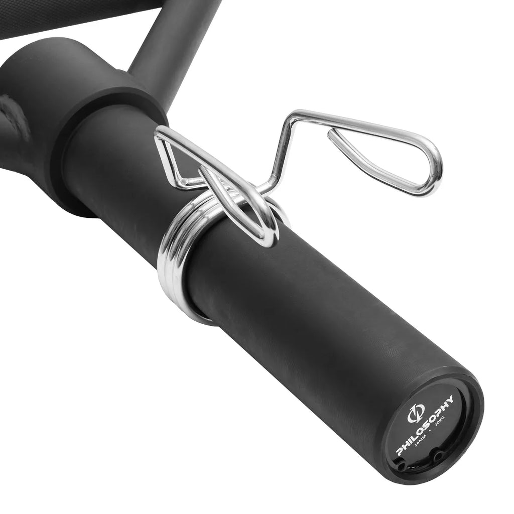 Philosophy Gym 2" Olympic Hex Trap Bar - Pro Barbell for Deadlifts, Shrugs & Squats
