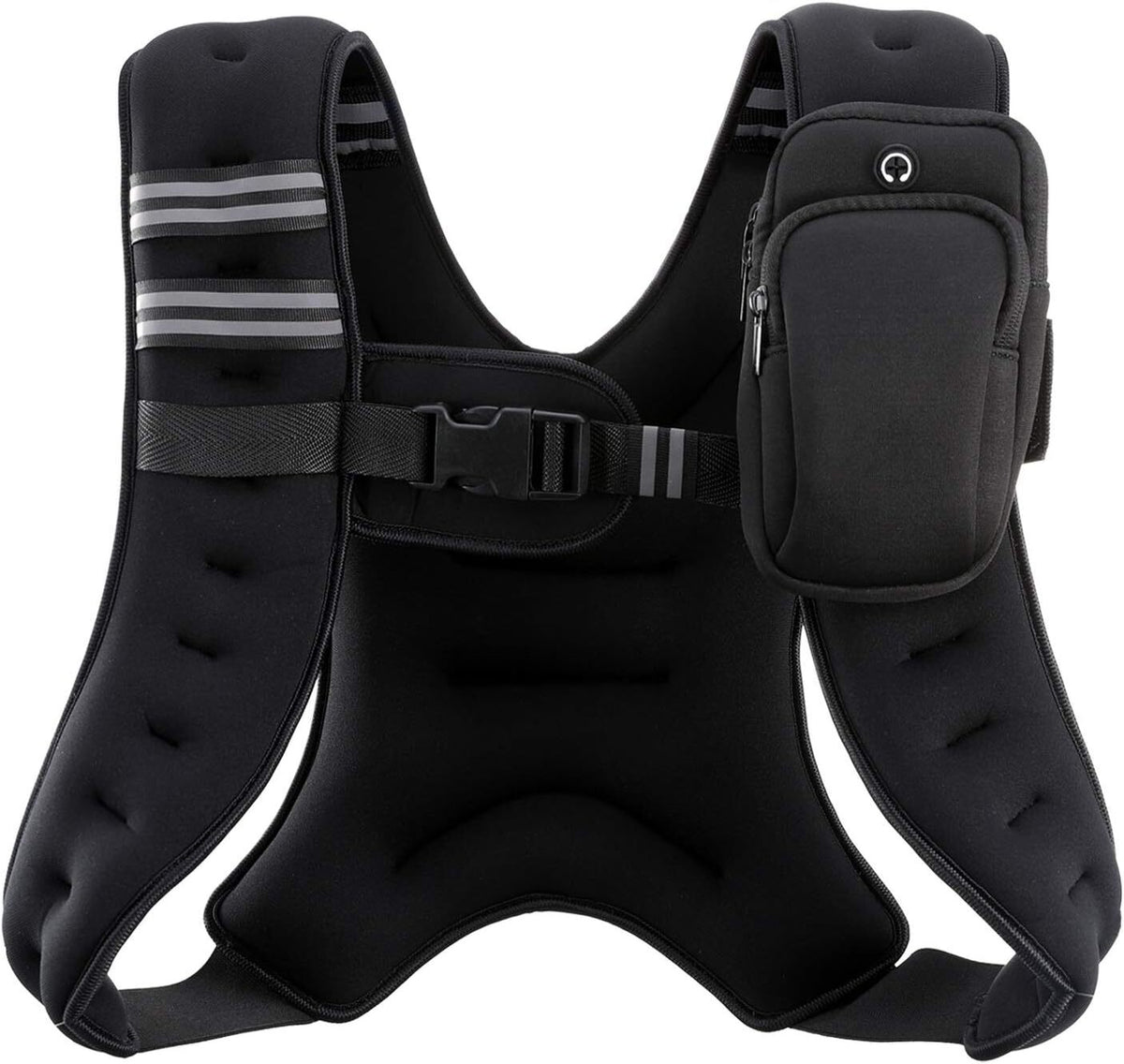 ZELUS Adjustable Weighted Vest - Available in 6 lbs, 8 lbs, and 12 lbs