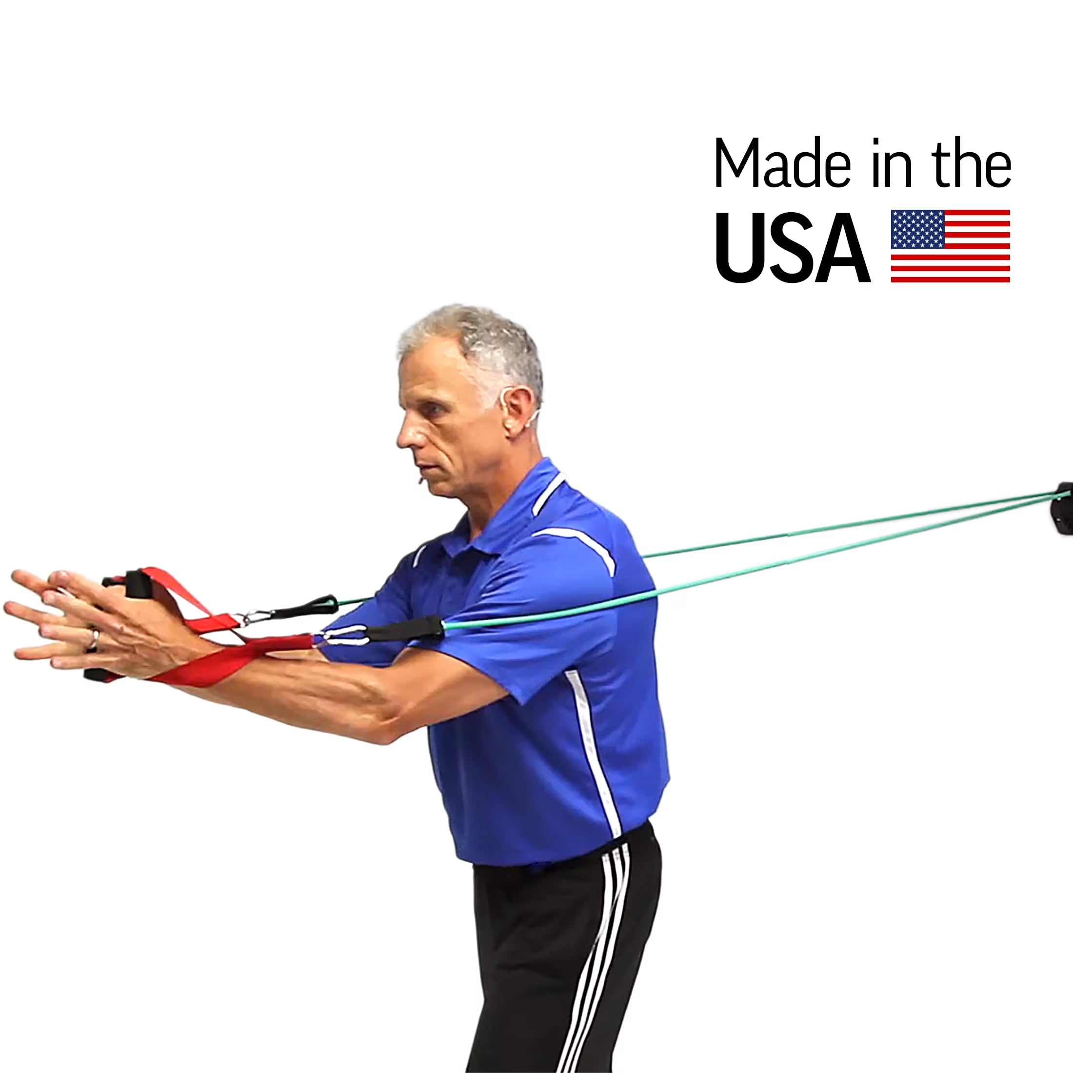 Resistance Band Wall Anchor Set by Bob and Brad - Wall-Mounted Anchors for Home Resistance Training, Strength Training, Fitness, and Physical Therapy - Made in the USA