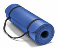 Premium 10mm Extra Thick NBR Yoga and Pilates Mat with Carry Bag and Strap - 72" x 24"