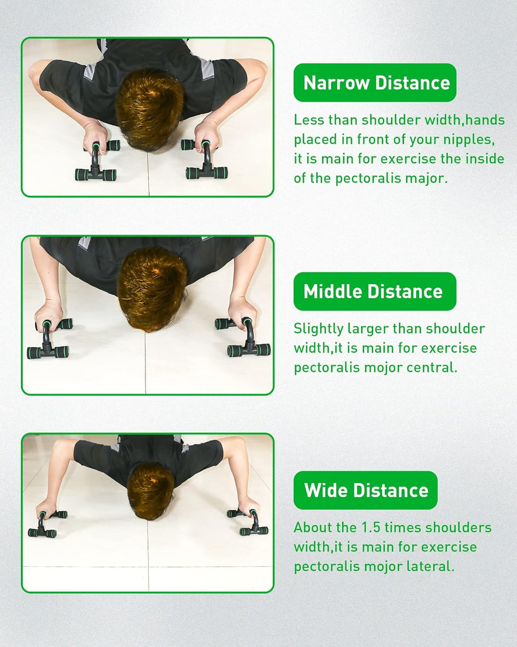 Portable Push-Up Bars for Home Fitness Training
