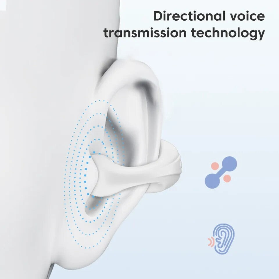 Bluetooth 5.3 Wireless Earbuds with Bone Conduction Technology for Sports Use