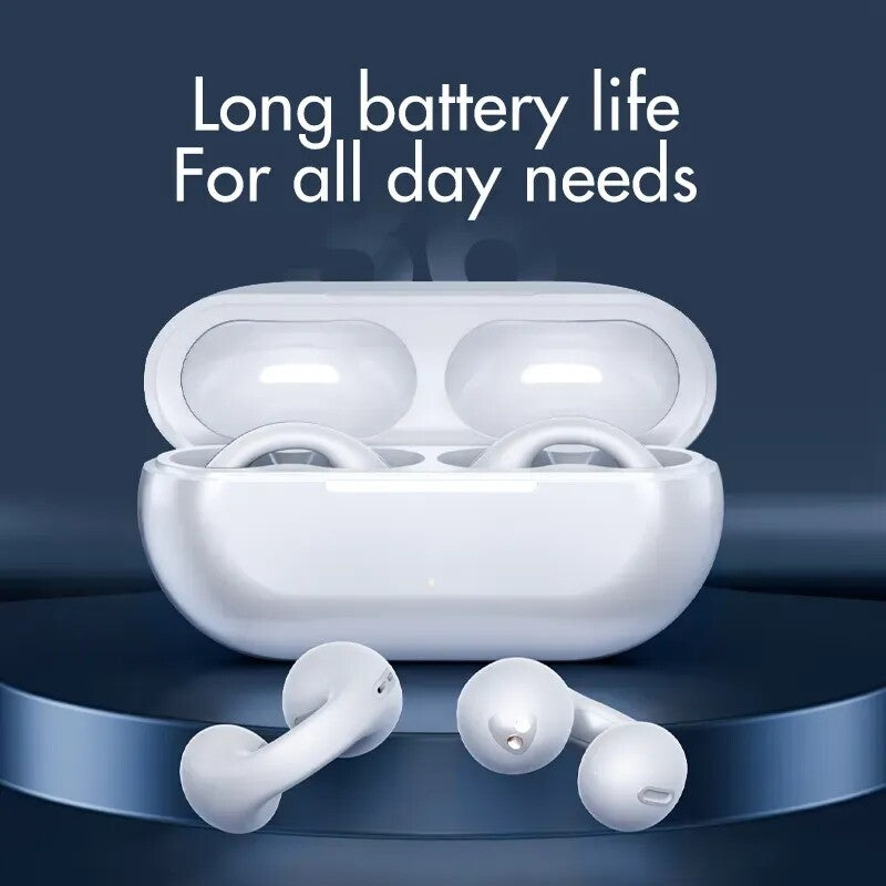 Bluetooth 5.3 Wireless Earbuds with Bone Conduction Technology for Sports Use
