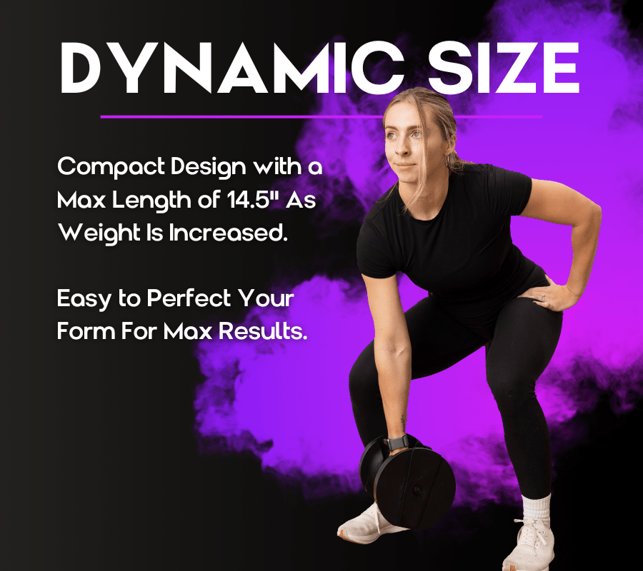 Transform Your Workout with the Versatile Adjustable Dumbbell Set - 5 to 50 lbs in One Compact Design